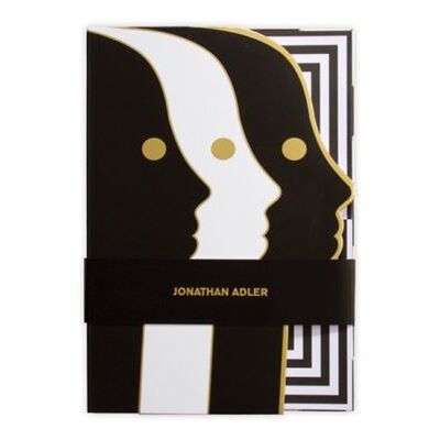 Galison Jonathan Adler Atlas A5 Diecut Notebook - Publicité Galison Jonathan Adler Atlas A5 Diecut Notebook - Publicité