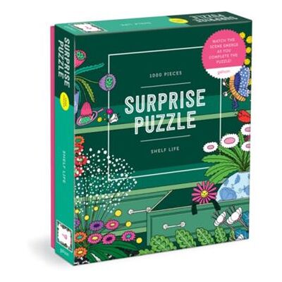 Shelf Life 1000 Piece Surprise Puzzle by Galison - Publicité Shelf Life 1000 Piece Surprise Puzzle by Galison - Publicité