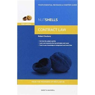 Inconnu Nutshells Contract Law by Robert Duxbury Paperback Book - Publicité Inconnu Nutshells Contract Law by Robert Duxbury Paperback Book - Publicité