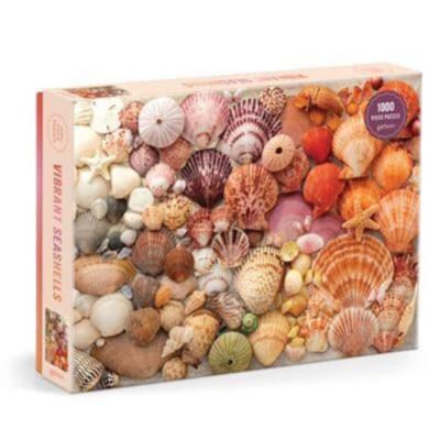 Vibrant Seashells 1000 Piece Puzzle by Galison - Publicité Vibrant Seashells 1000 Piece Puzzle by Galison - Publicité