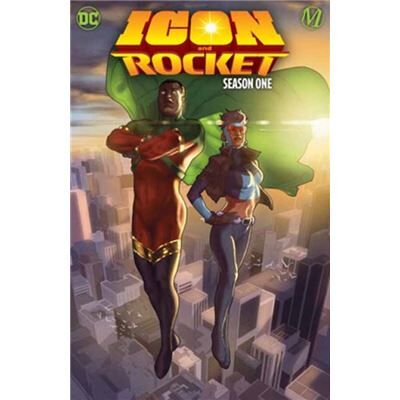 DC Comics Icon Rocket Season One by Doug Braithwaite - Publicité DC Comics Icon Rocket Season One by Doug Braithwaite - Publicité