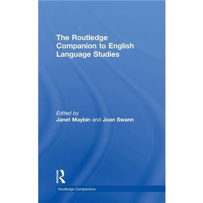 The Routledge Companion to English Language Studies by Janet Maybin - Publicité The Routledge Companion to English Language Studies by Janet Maybin - Publicité