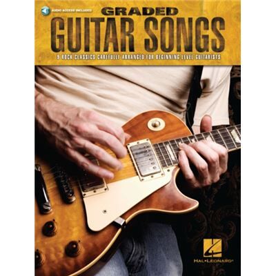 Hal Leonard Graded Guitar Songs - Publicité Hal Leonard Graded Guitar Songs - Publicité