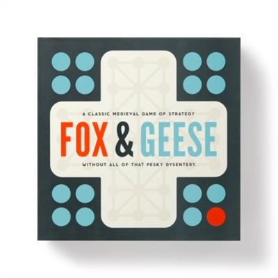 Galison Fox Geese Game Set by Brass Monkey - Publicité Galison Fox Geese Game Set by Brass Monkey - Publicité