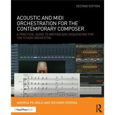 Inconnu Acoustic and MIDI Orchestration for the Contemporary Composer by Richard DeRosa - Publicité Inconnu Acoustic and MIDI Orchestration for the Contemporary Composer by Richard DeRosa - Publicité
