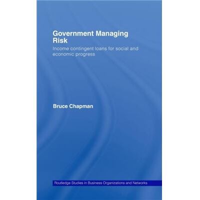Routledge Government Managing Risk by Bruce Chapman - Publicité Routledge Government Managing Risk by Bruce Chapman - Publicité