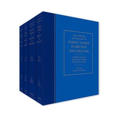 The Oxford Dictionary of Family Names in Britain and Ireland - Publicité The Oxford Dictionary of Family Names in Britain and Ireland - Publicité
