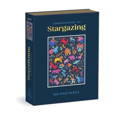 Constellations 101 Stargazing 500 Piece Book Puzzle by Galison - Publicité Constellations 101 Stargazing 500 Piece Book Puzzle by Galison - Publicité