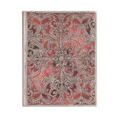 Garnet Silver Filigree Collection Ultra Unlined Softcover Flexi Journal by Paperblanks - Publicité Garnet Silver Filigree Collection Ultra Unlined Softcover Flexi Journal by Paperblanks - Publicité