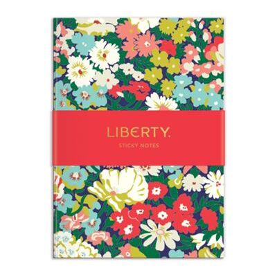 Galison Liberty Floral Sticky Notes Hard Cover Book - Publicité Galison Liberty Floral Sticky Notes Hard Cover Book - Publicité