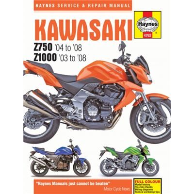 J H Haynes & Co Ltd Kawasaki Z750 Z1000 03 08 by Haynes Publishing - Publicité J H Haynes & Co Ltd Kawasaki Z750 Z1000 03 08 by Haynes Publishing - Publicité