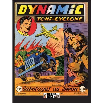 Retrobd Dynamic - Toni-Cyclone vol. 4 contenant les n° 19 à 24 - Publicité Retrobd Dynamic - Toni-Cyclone vol. 4 contenant les n° 19 à 24 - Publicité