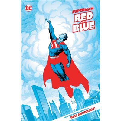 DC Comics Superman Red Blue by Brandon Easton - Publicité DC Comics Superman Red Blue by Brandon Easton - Publicité