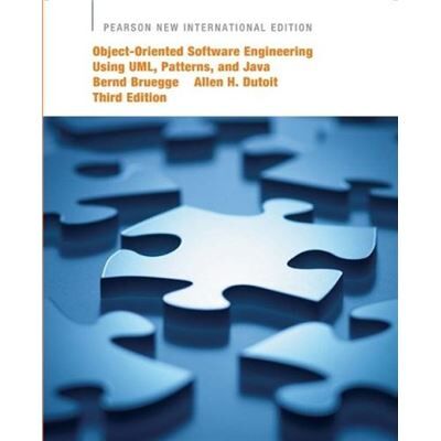 ObjectOriented Software Engineering Using UML Patterns and Java by Allen Dutoit Paperback Book - Publicité ObjectOriented Software Engineering Using UML Patterns and Java by Allen Dutoit Paperback Book - Publicité
