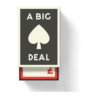 A Big Deal Giant Playing Cards by Galison - Publicité A Big Deal Giant Playing Cards by Galison - Publicité