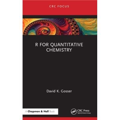 Taylor Francis Ltd R for Quantitative Chemistry by Gosser & David K. City College & City University of New York - Publicité Taylor Francis Ltd R for Quantitative Chemistry by Gosser & David K. City College & City University of New York - Publicité