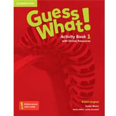 Guess What Level 1 Activity Book with Online Resources British English by Susan Rivers - Publicité Guess What Level 1 Activity Book with Online Resources British English by Susan Rivers - Publicité