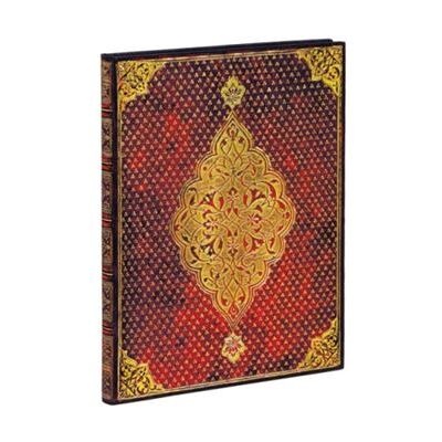 Golden Trefoil Ultra Lined Hardcover Journal Elastic Band Closure by Paperblanks - Publicité Golden Trefoil Ultra Lined Hardcover Journal Elastic Band Closure by Paperblanks - Publicité