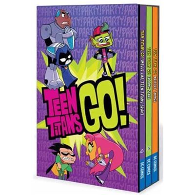 DC Comics Teen Titans Go Box Set 2 The Hungry Games by Various - Publicité DC Comics Teen Titans Go Box Set 2 The Hungry Games by Various - Publicité