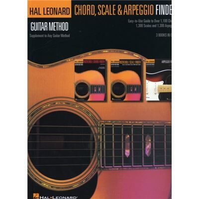 Guitar Chord Scale Arpeggio Finder by Hal Leonard Publishing Corporation - Publicité Guitar Chord Scale Arpeggio Finder by Hal Leonard Publishing Corporation - Publicité