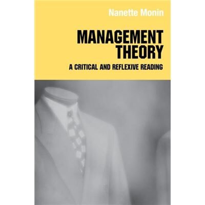 Routledge Management Theory by Nanette Monin - Publicité Routledge Management Theory by Nanette Monin - Publicité