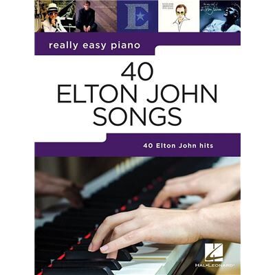 Hal Leonard Elton John Really Easy Piano 40 Songs - Publicité Hal Leonard Elton John Really Easy Piano 40 Songs - Publicité