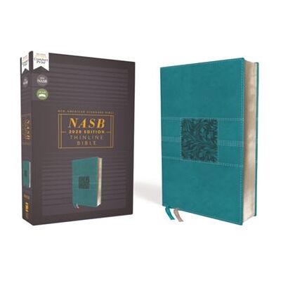 NASB Thinline Bible Leathersoft Teal Red Letter 2020 Text Comfort Print by Zondervan - Publicité NASB Thinline Bible Leathersoft Teal Red Letter 2020 Text Comfort Print by Zondervan - Publicité