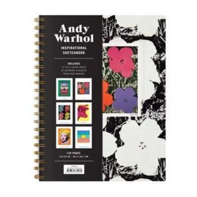 Andy Warhol Inspirational Sketchbook by Galison - Publicité Andy Warhol Inspirational Sketchbook by Galison - Publicité