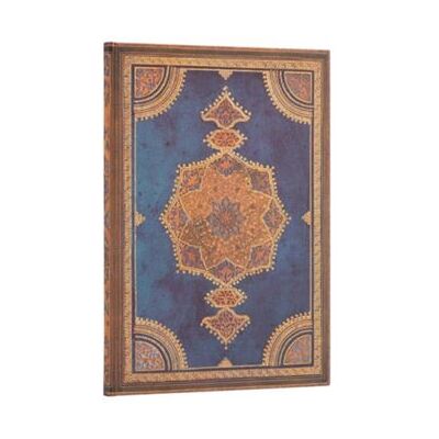 Safavid Indigo Safavid Binding Art Grande Unlined Hardcover Journal by Paperblanks - Publicité Safavid Indigo Safavid Binding Art Grande Unlined Hardcover Journal by Paperblanks - Publicité