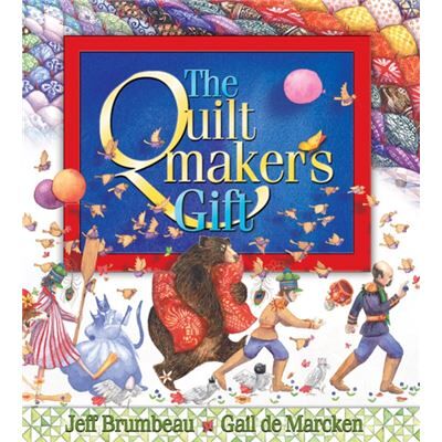 Scholastic Quiltmakers Gift by Jeff Brumbeau & Illustrated by Gail De Marcken - Publicité Scholastic Quiltmakers Gift by Jeff Brumbeau & Illustrated by Gail De Marcken - Publicité