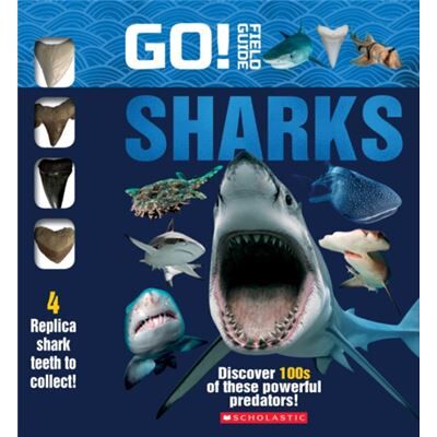 Go Field Guide Sharks by Scholastic - Publicité Go Field Guide Sharks by Scholastic - Publicité