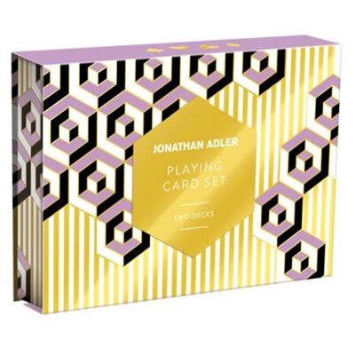 Galison Jonathan Adler Versailles Playing Cards - Publicité Galison Jonathan Adler Versailles Playing Cards - Publicité