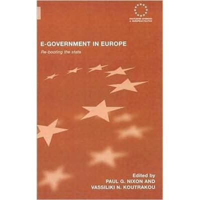 Routledge Egovernment in Europe by Paul G. Nixon - Publicité Routledge Egovernment in Europe by Paul G. Nixon - Publicité