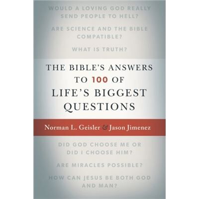 Inconnu The Bibles Answers to 100 of Lifes Biggest Questions by Josh And Sean Mcdowell - Publicité Inconnu The Bibles Answers to 100 of Lifes Biggest Questions by Josh And Sean Mcdowell - Publicité