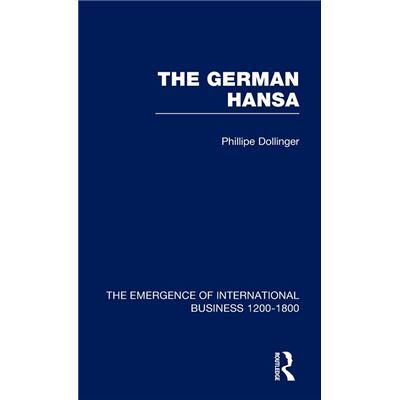 Routledge German Hansa V1 by Mark Casson - Publicité Routledge German Hansa V1 by Mark Casson - Publicité