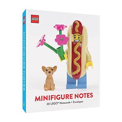 Chronicle Books LEGO Minifigure Notes 20 Notecards and Envelopes - Publicité Chronicle Books LEGO Minifigure Notes 20 Notecards and Envelopes - Publicité
