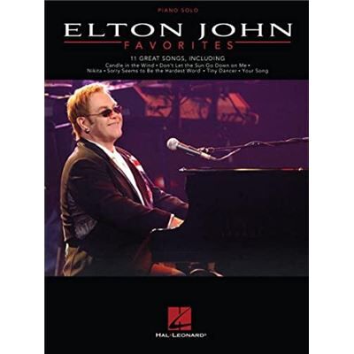 Hal Leonard Elton John Favorites - Publicité Hal Leonard Elton John Favorites - Publicité