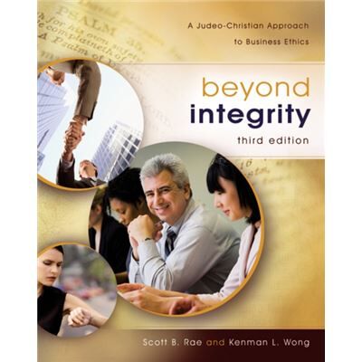 Zondervan Beyond Integrity by Kenman L. Wong - Publicité Zondervan Beyond Integrity by Kenman L. Wong - Publicité