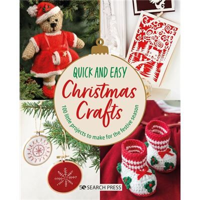 Search Press Ltd Quick and Easy Christmas Crafts by Various - Publicité Search Press Ltd Quick and Easy Christmas Crafts by Various - Publicité