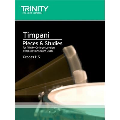 Inconnu Timpani Pieces Studies Grades 15 by Trinity Guildhall - Publicité Inconnu Timpani Pieces Studies Grades 15 by Trinity Guildhall - Publicité