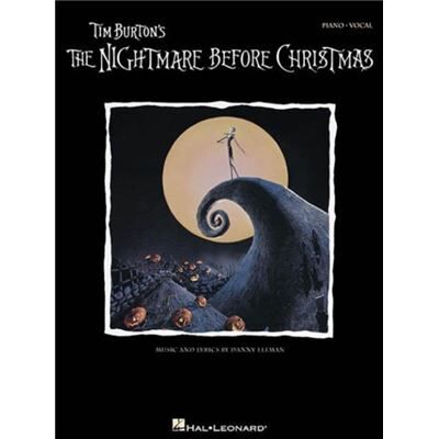 Hal Leonard Corp Tim Burton The Nightmare Before Christmas by By composer Danny Elfman - Publicité Hal Leonard Corp Tim Burton The Nightmare Before Christmas by By composer Danny Elfman - Publicité