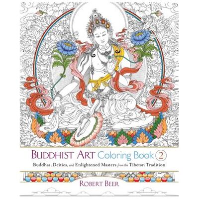 Inconnu Buddhist Art Coloring Book 2 by Robert Beer - Publicité Inconnu Buddhist Art Coloring Book 2 by Robert Beer - Publicité