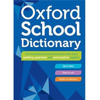 Oxford University Press Oxford School Dictionary by Oxford Dictionaries Hardcover Book - Publicité Oxford University Press Oxford School Dictionary by Oxford Dictionaries Hardcover Book - Publicité