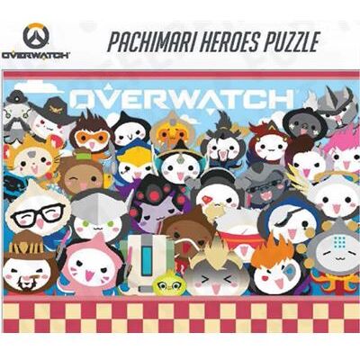 Blizzard Entertainment Overwatch Pachimari Heroes Puzzle - Publicité Blizzard Entertainment Overwatch Pachimari Heroes Puzzle - Publicité