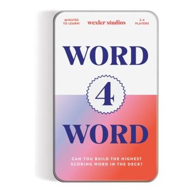 Wexler Studios Word 4 Word by Galison - Publicité Wexler Studios Word 4 Word by Galison - Publicité
