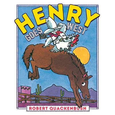 Aladdin Henry Goes West Robert M. Quackenbush - Publicité Aladdin Henry Goes West Robert M. Quackenbush - Publicité