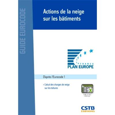 Actions de la neige sur les bâtiments Calcul des charges de neige sur les toitures. D'après l'Eurocode 1. Feuilles de calcul à télécharger. - Ménad Chenaf - Cstb - broché - Guide - Publicité Actions de la neige sur les bâtiments Calcul des charges de neige sur les toitures. D'après l'Eurocode 1. Feuilles de calcul à télécharger. - Ménad Chenaf - Cstb - broché - Guide - Publicité