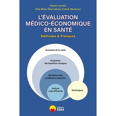 L'évaluation médico-économique en santé Méthodes et pratiques - Franck Maunoury - Eska - broché - Etude - Publicité L'évaluation médico-économique en santé Méthodes et pratiques - Franck Maunoury - Eska - broché - Etude - Publicité