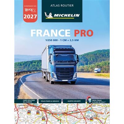 Atlas France PRO 2027 - Collectif - Michelin - broché - Atlas / carte - Publicité Atlas France PRO 2027 - Collectif - Michelin - broché - Atlas / carte - Publicité