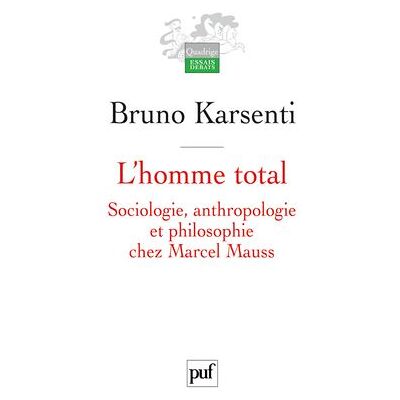 Puf L'homme total - Publicité Puf L'homme total - Publicité